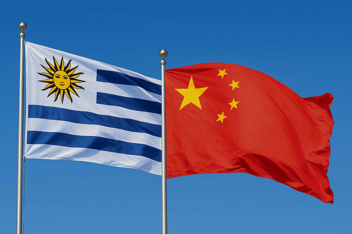 China refuerza su comercio para 2026: Una excelente noticia para Uruguay | Interborders