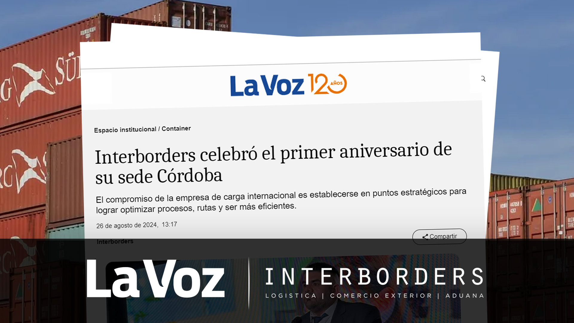 Interborders celebró el primer aniversario de su sede Córdoba | Interborders