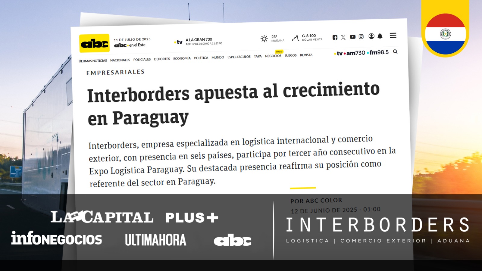 Interborders apuesta al crecimiento y expansión en Paraguay | Interborders